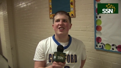 B-Man Shines on Senior Night